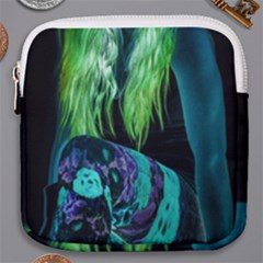 Digital Art Woman Body Part Photo Mini Square Pouch by dflcprintsclothing