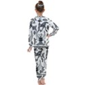 African Senufo Korhogo Tribal Ethnic Art Elements Vector Kids  Long Sleeve Set  View2
