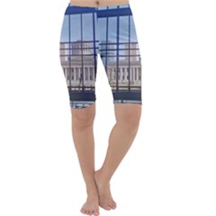 Ohio Statehouse Cropped Leggings  by Riverwoman
