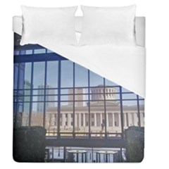 Ohio Statehouse Duvet Cover (queen Size) by Riverwoman