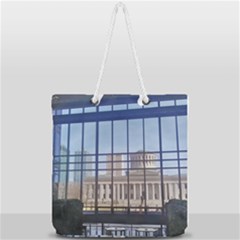 Ohio Statehouse Full Print Rope Handle Tote (large) by Riverwoman