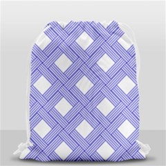 Textile Cross Seamless Pattern Drawstring Bag (small) by Pakrebo