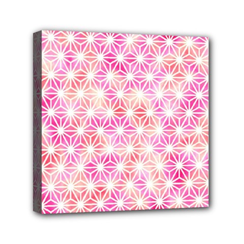 Traditional Patterns Hemp Pattern Mini Canvas 6  X 6  (stretched) by Pakrebo