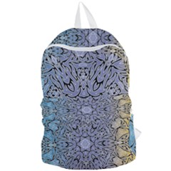 Tile Design Art Mosaic Pattern Foldable Lightweight Backpack by Pakrebo