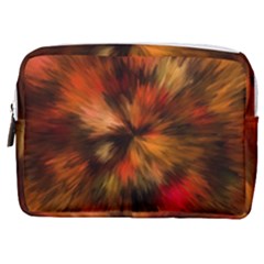 Color Background Structure Lines Make Up Pouch (medium) by Pakrebo
