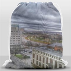 Ohio Supreme Court View Drawstring Bag (large) by Riverwoman