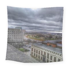 Ohio Supreme Court View Square Tapestry (large) by Riverwoman