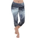 1840s Ohio Salt Glaze Lightweight Velour Capri Yoga Leggings View1