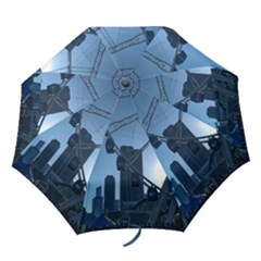 Navy Pier Chicago Folding Umbrellas by Riverwoman