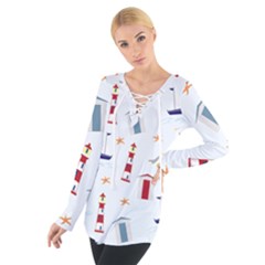 Thème Marin - Sea Tie Up Tee by alllovelyideas