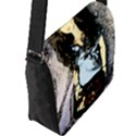 Chocolate Flap Closure Messenger Bag (L) View2