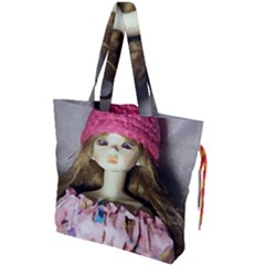 Cute In Pink Drawstring Tote Bag by snowwhitegirl
