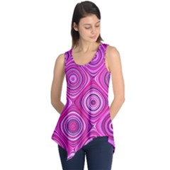 Electric Field Art Xiii Sleeveless Tunic by okhismakingart
