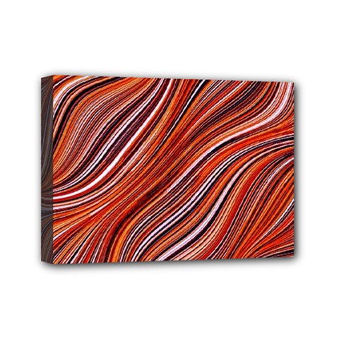 Electric Field Art Xliii Mini Canvas 7  X 5  (stretched) by okhismakingart