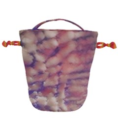 Clouds Drawstring Bucket Bag by StarvingArtisan