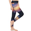 Pastel Sunrise Lightweight Velour Classic Yoga Leggings View4