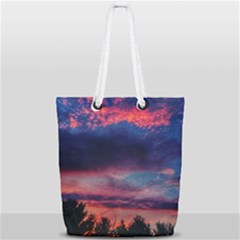 Afternoon Majesty Full Print Rope Handle Tote (small) by okhismakingart