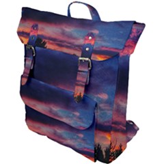 Afternoon Majesty Buckle Up Backpack by okhismakingart
