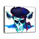 Skull Pirates Symbol Skeleton Canvas 10  x 8  (Stretched) View1