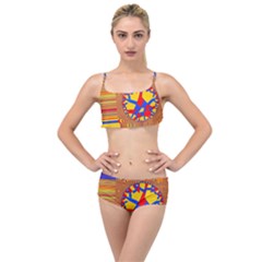 Graphic Design Graphic Design Layered Top Bikini Set by Pakrebo