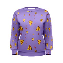 Piazza Pattern Violet 13k Piazza Pattern Violet Background Only Women s Sweatshirt by genx