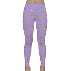 Piazza Pattern Violet 13k Piazza Pattern Violet Background Only Classic Yoga Leggings by genx
