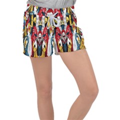Graffiti 2 Women s Velour Lounge Shorts by ArtworkByPatrick
