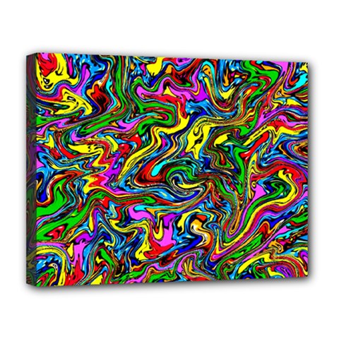 Graffiti 3 2 Canvas 14  X 11  (stretched) by ArtworkByPatrick