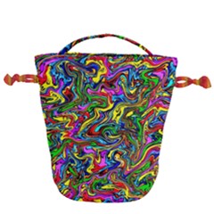 Graffiti 3 2 Drawstring Bucket Bag by ArtworkByPatrick