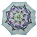 Cute Fairy Dancing On A Piano Straight Umbrellas View1