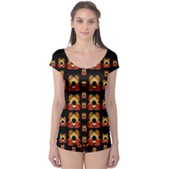 Sweets And  Candy As Decorative Boyleg Leotard  by pepitasart