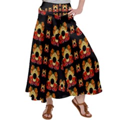 Sweets And  Candy As Decorative Satin Palazzo Pants by pepitasart