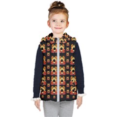 Sweets And  Candy As Decorative Kids  Hooded Puffer Vest by pepitasart