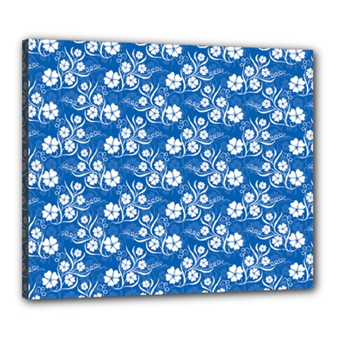 Background Blue Colors Canvas 24  X 20  (stretched) by Pakrebo