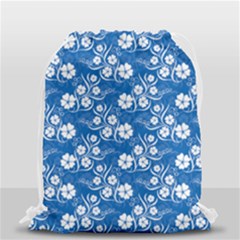 Background Blue Colors Drawstring Bag (small) by Pakrebo