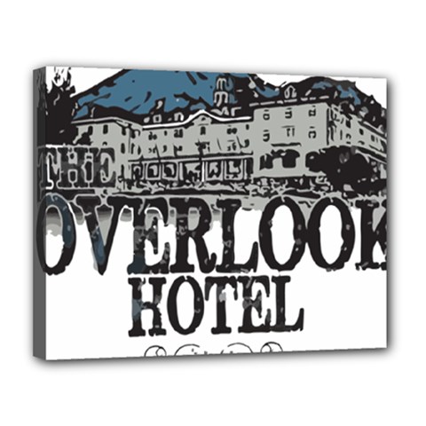 The Overlook Hotel Merch Canvas 14  X 11  (stretched) by milliahood
