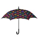 Background Colorful Geometric Hook Handle Umbrellas (Large) View3