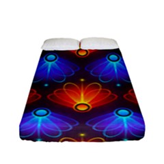 Background Colorful Abstract Fitted Sheet (full/ Double Size) by HermanTelo