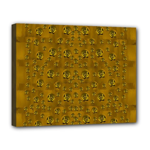 Freedom And Spectacular Butterflies Canvas 14  X 11  (stretched) by pepitasart