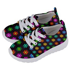 Pattern Background Colorful Design Kids  Lightweight Sports Shoes by HermanTelo