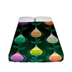 Tulips Seamless Pattern Background Fitted Sheet (full/ Double Size) by HermanTelo