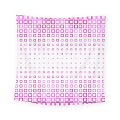Square Pink Pattern Decoration Square Tapestry (small) by HermanTelo