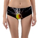 Abstract Exploding Design Reversible Mid-Waist Bikini Bottoms View3