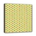 Hexagonal Pattern Unidirectional Yellow Mini Canvas 8  x 8  (Stretched) View1