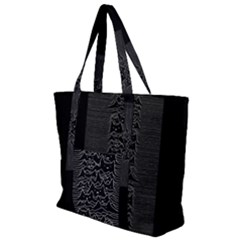 Fur Division Zip Up Canvas Bag by Sudhe