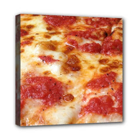 Pizza Mini Canvas 8  X 8  (stretched) by TheAmericanDream