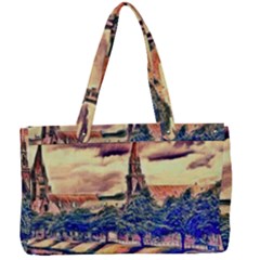 Castle Fortress Landmark Historical Canvas Work Bag by Nexatart