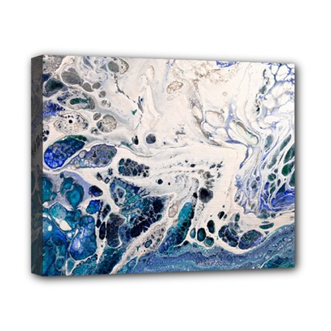 Paint Acrylic Paint Art Colorful Canvas 10  X 8  (stretched) by Pakrebo