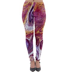 Paint Acrylic Paint Art Colorful Lightweight Velour Leggings by Pakrebo
