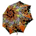 Abstract Transparent Drawing Hook Handle Umbrellas (Medium) View2